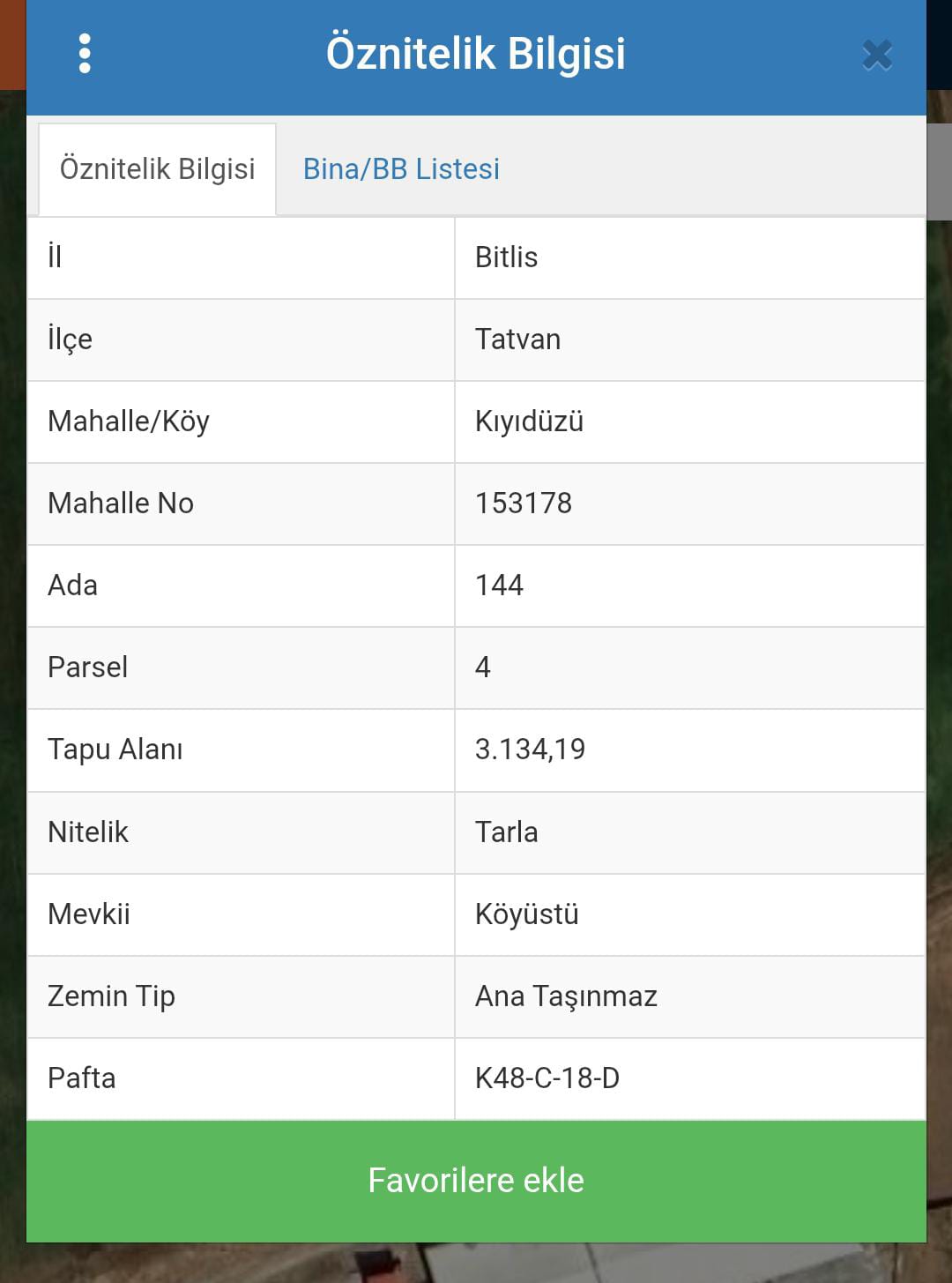 satılık göl manzaralı tarla  3.134 M²  Bitlis / Tatvan / Kıyıdüzü Köyü - BİTLİS TATVAN fotoğraf 2